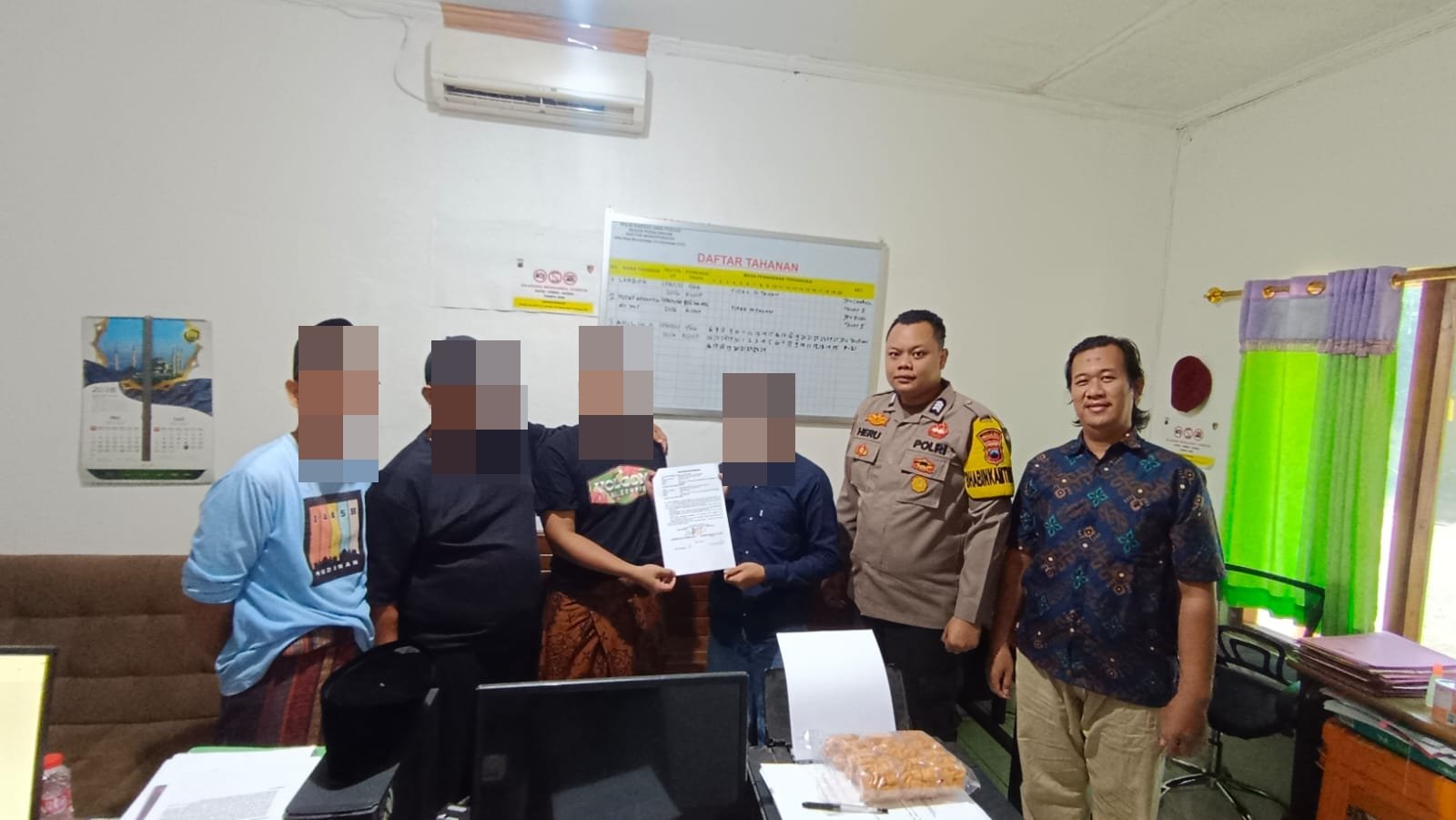 Polsek Wonopringgo Selesaikan Kasus Penganiayaan Ringan Lewat Restorative Justice, Kedua Pihak Sepakat Berdamai