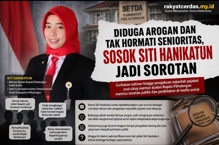 Diduga Arogan dan Tak Hormati Senioritas, Sosok Siti Hanikatun Jadi Perbincangan Publik di Kabupaten Pekalongan