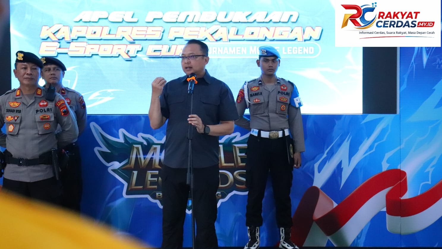 Polres Pekalongan Gelar E-Sport Cup Mobile Legend, Jadi Ajang Positif Generasi Muda