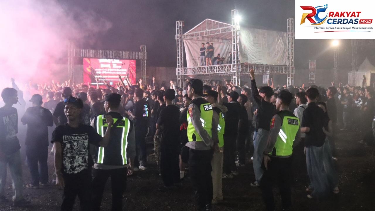 Konser Booze and Glory di Bojong Pekalongan Berlangsung Aman, Sinergi Aparat Gabungan Tuai Apresiasi