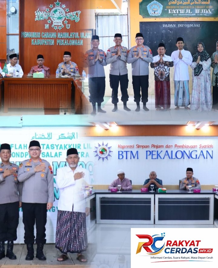 Kapolres Pekalongan Intensifkan Safari Kamtibmas, Rangkul Pesantren dan Ormas Keagamaan