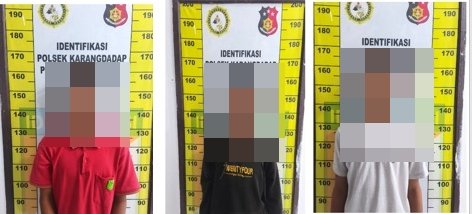 PENCURIAN DI SD NEGERI PEGANDON TERUNGKAP, DUA PELAKU DEWASA DAN SATU ANAK DIAMANKAN POLISI