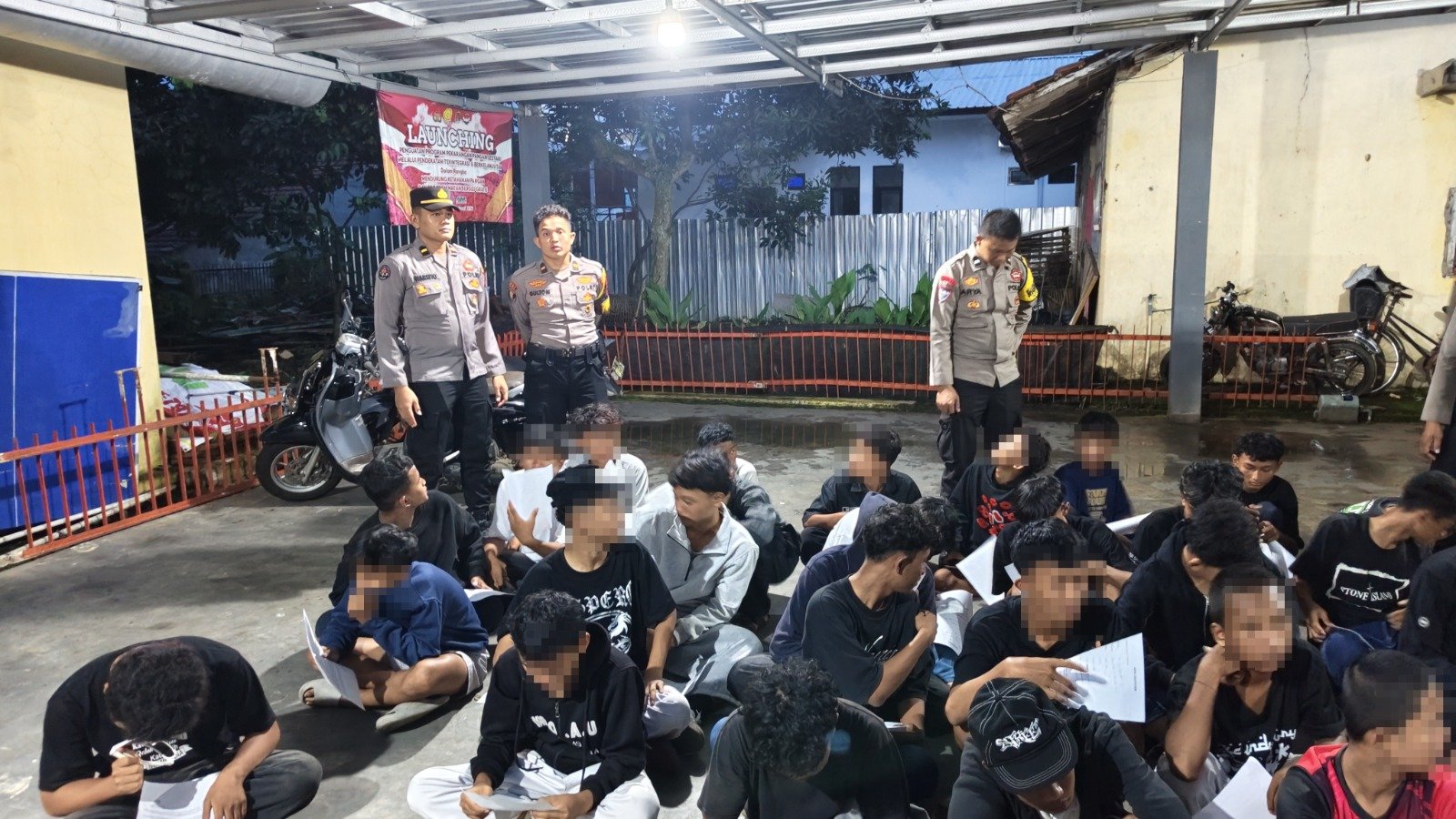 Konvoi Kelulusan Berujung Pembinaan, 59 Pelajar Diamankan Polres Pekalongan Setelah Laporan Warga Masuk ke Yan Pol 110