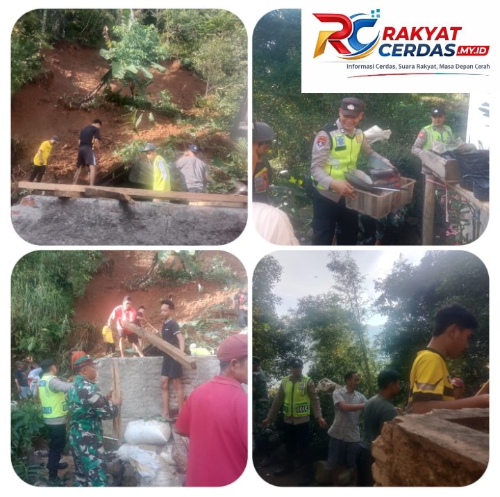 Tebing Longsor Hantam Dapur Rumah Warga di Lebakbarang, Hujan Deras Picu Kerusakan