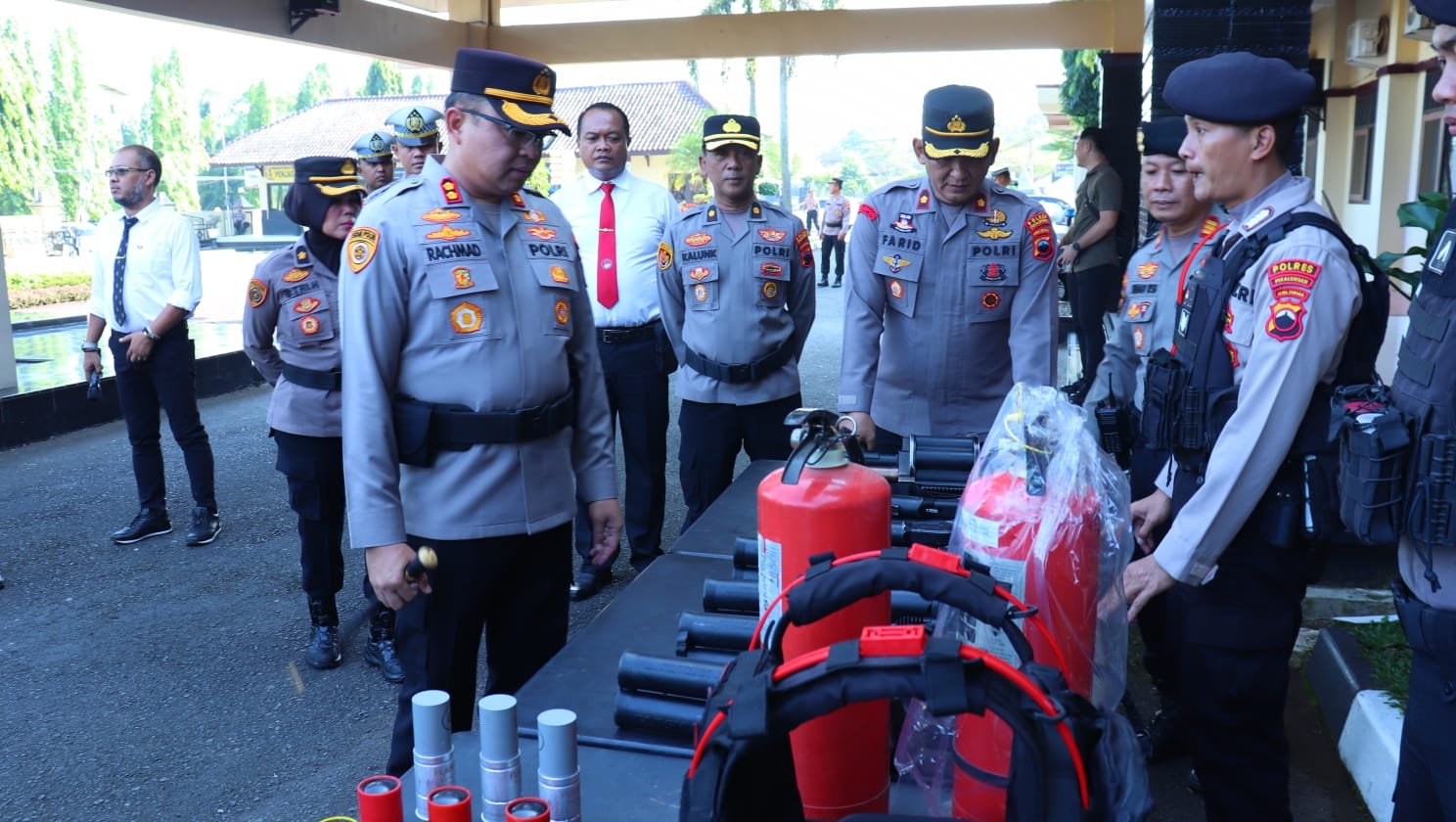 Polres Pekalongan Gelar Apel Siaga Kontinjensi, Pastikan Personel dan Perlengkapan Siap Hadapi Berbagai Potensi Gangguan Kamtibmas