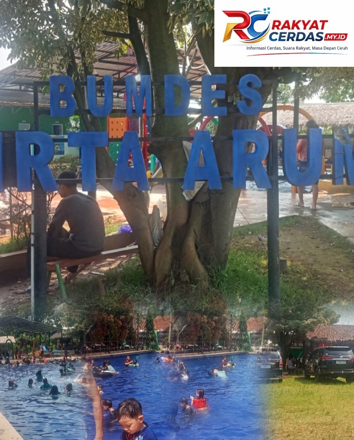 Libur Nasional, Wisata Kolam BUMDes Tirta Arum Bojong Diserbu Pengunjung Sejak Pagi