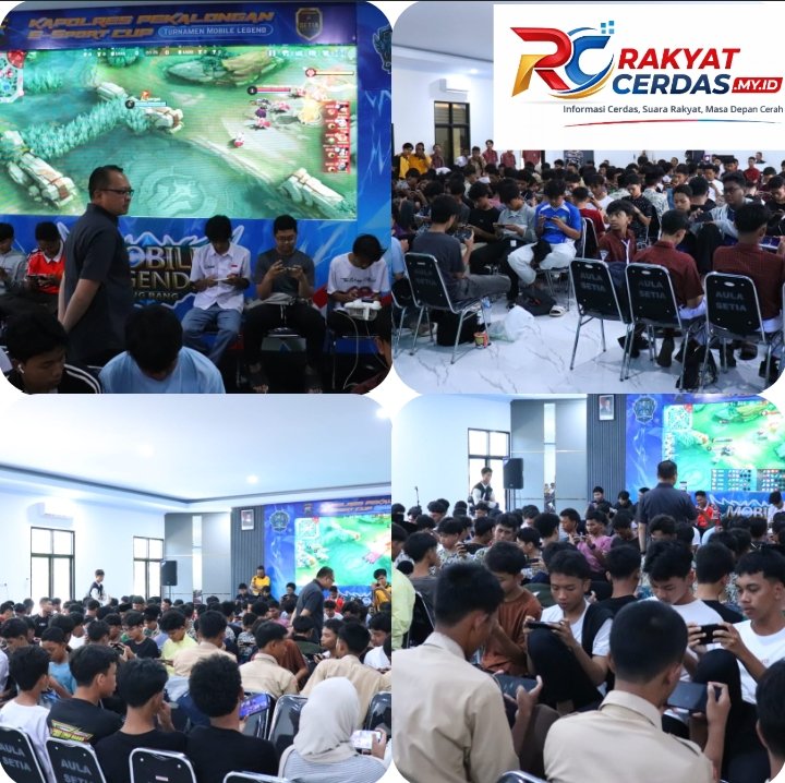 Turnamen Mobile Legends di Mapolres Pekalongan Diserbu Gen Z, Polisi Ajak Anak Muda Salurkan Hobi ke Arah Positif