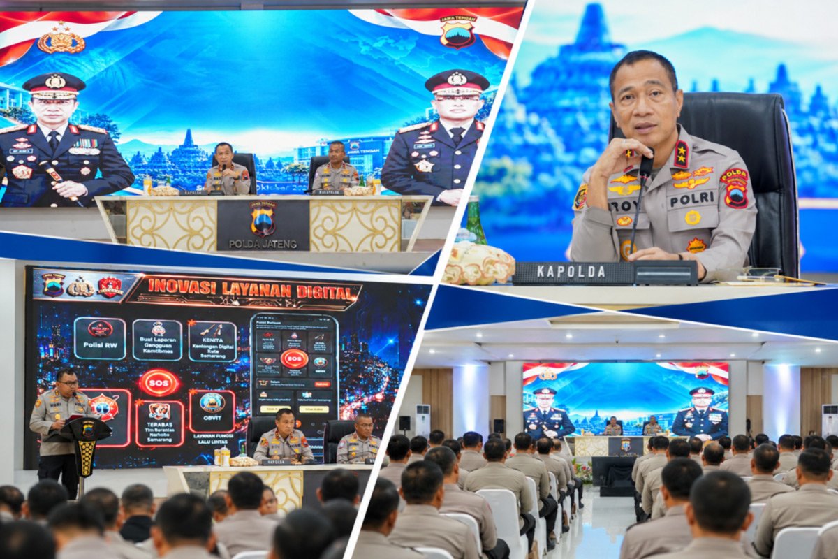 Kapolda Jateng Tegaskan Polisi Bersama Masyarakat Bukan Sekadar Slogan, Pelayanan Harus Nyata