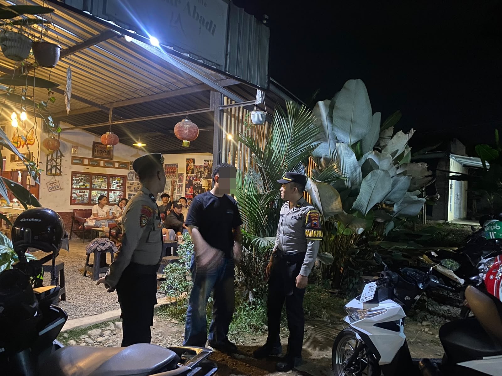 Respons Cepat Call Center 110, Polres Pekalongan Tindak Aduan Kebisingan Kafe di Kajen