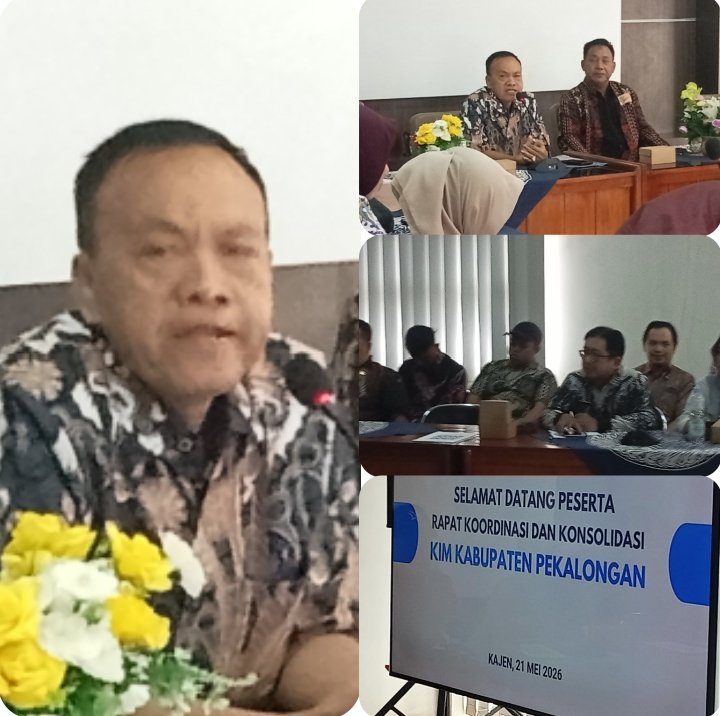 Rapat Koordinasi dan Konsolidasi KIM Kabupaten Pekalongan, Kominfo Perkuat Peran Informasi Publik Berbasis Masyarakat