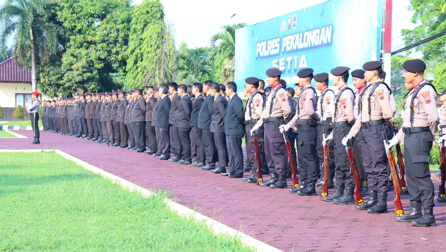 Polres Pekalongan Teguhkan Semangat Kebangsaan dalam Upacara Hari Lahir Pancasila 2026